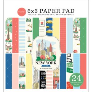 Carta Bella Double-Sided Paper Pad 6"X6" -- New York City (Expected in September 2025)
