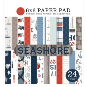 Carta Bella Double-Sided Paper Pad 6"X6" -- Seashore