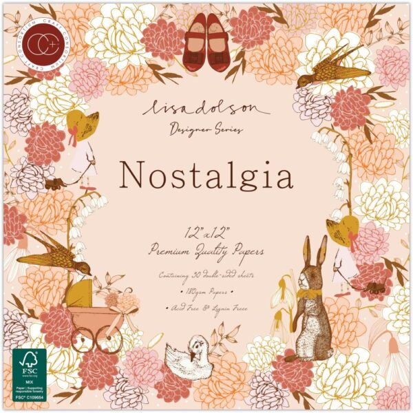 Craft Consortium Double-Sided Paper Pad 12"X12"
