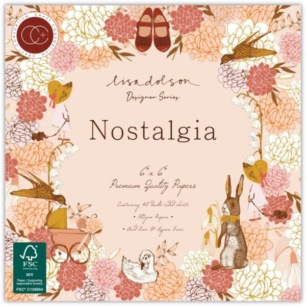 Craft Consortium Double-Sided Paper Pad 6"X6"