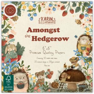 Craft Consortium Double-Sided Paper Pad 6"X6" -- Amongst the Hedgerow