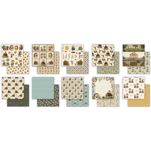 Craft Consortium Double-Sided Paper Pad 6"X6" -- Amongst the Hedgerow - Image 2