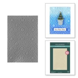 Country Christmas 3D Embossing Folder