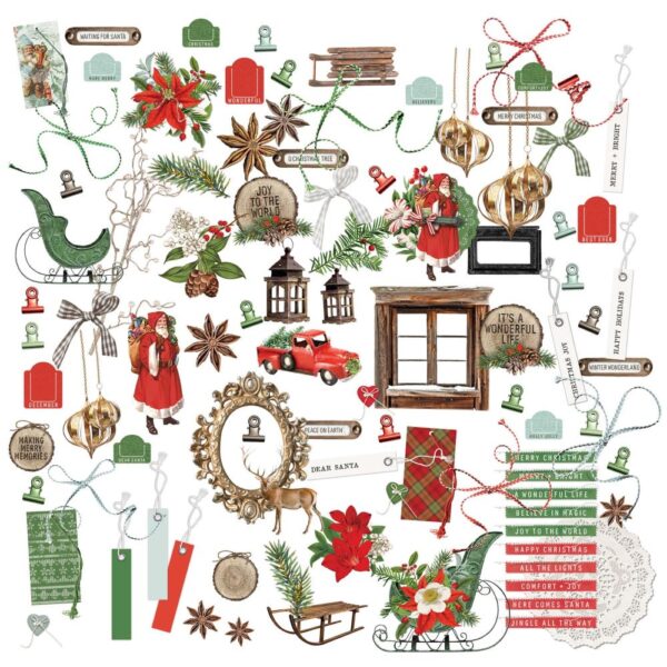 49 And Market Laser Cut Outs -- Elements, Evergreen Season - Image 2
