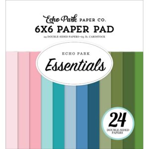 Echo Park Double-Sided Paper Pad 6"X6" -- Cool