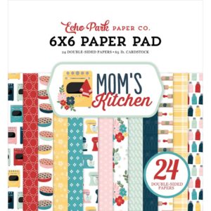 Echo Park Double-Sided Paper Pad 6"X6" -- Mom's Kitchen (Expected in September 2025)