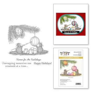 Unwrapping Memories Cling Rubber Stamp Set
