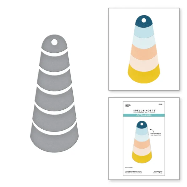 Color Swatch Petal Stack