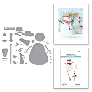 Country Snowman Etched Dies