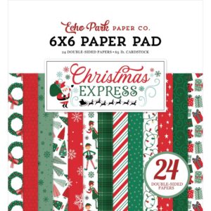 Echo Park Double-Sided Paper Pad 6"X6" -- Christmas Express