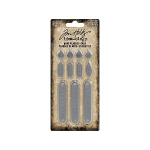 Tim Holtz® Idea-ology™ Findings – Halloween Word Plaques + Tags