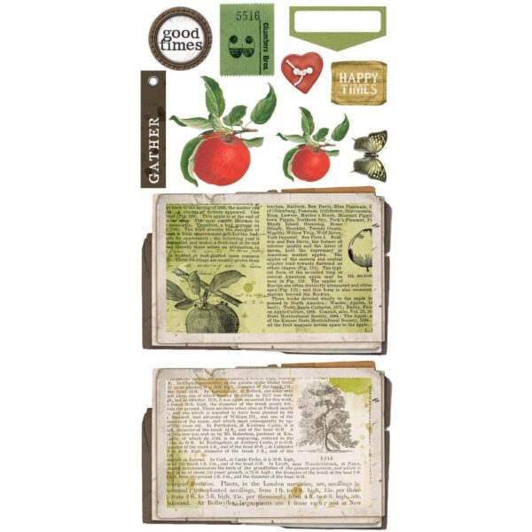 49 And Market Laser Cut Outs -- Vintage Orchard Elements - Image 3