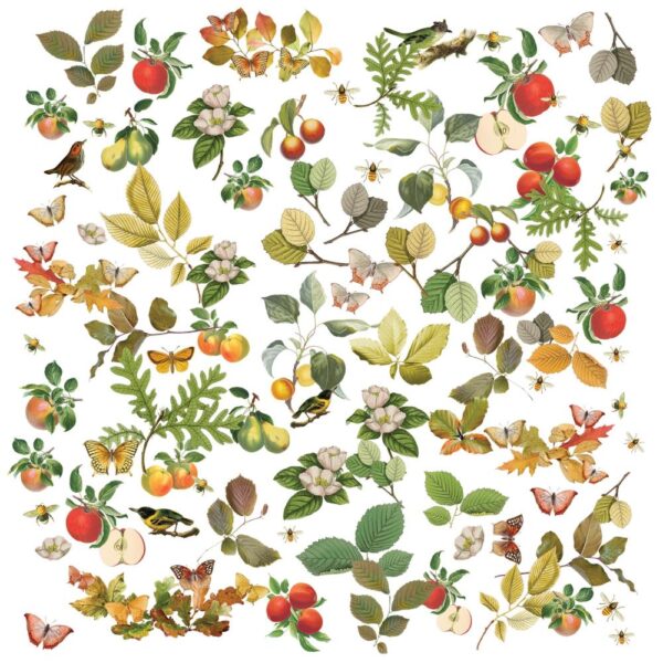 49 And Market Laser Cut Outs -- Vintage Orchard Wildflower - Image 2