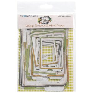 49 And Market Chipboard Set -- Vintage Orchard Stacked Frames