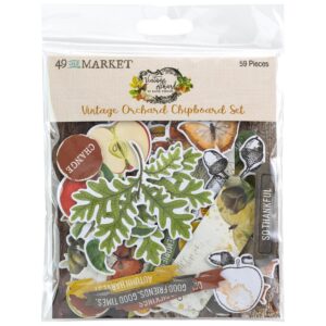 49 And Market Chipboard Set -- Vintage Orchard