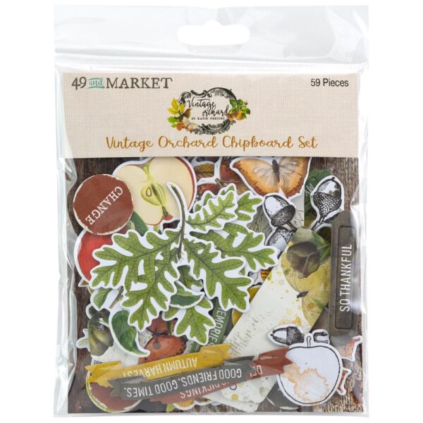 49 And Market Chipboard Set -- Vintage Orchard
