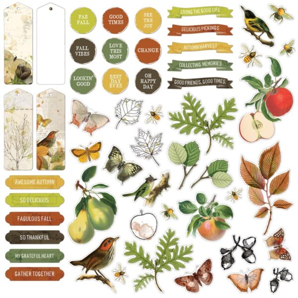 49 And Market Chipboard Set -- Vintage Orchard - Image 2
