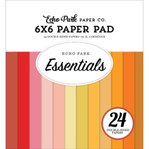 Echo Park Double-Sided Paper Pad 6"X6" -- Warm