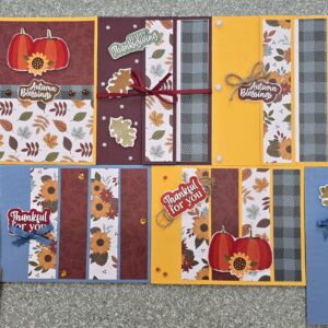 “Autumn” DOUBLE One Sheet Wonder (Make 9 Cards!!) with Lynn Wilmes -- October 7