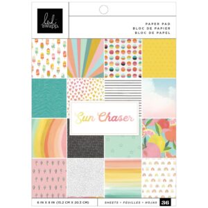 Heidi Swapp Single-Sided Paper Pad - Sun Chaser