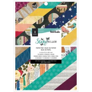 American Crafts Double-Sided Paper Pad - Vicki Boutin "Storyteller"