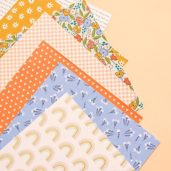 American Crafts Single-Sided Paper Pad - Jen Hadfield Reaching Out - Image 2