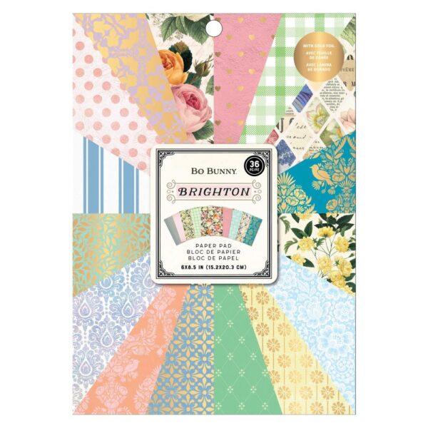 BoBunny Single-Sided Paper Pad - Brighton