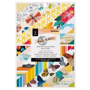 American Crafts Double-Sided Paper Pad - Vicki Boutin "Where To Next"