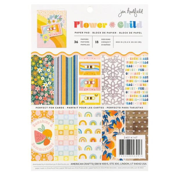 Heidi Swapp Single-Sided Paper Pad - Care Free