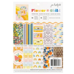 American Crafts Single-Sided Paper Pad - Jen Hadfield Flower Child