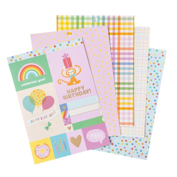 Pebbles All The Cake Single-Sided Paper Pad - Image 3