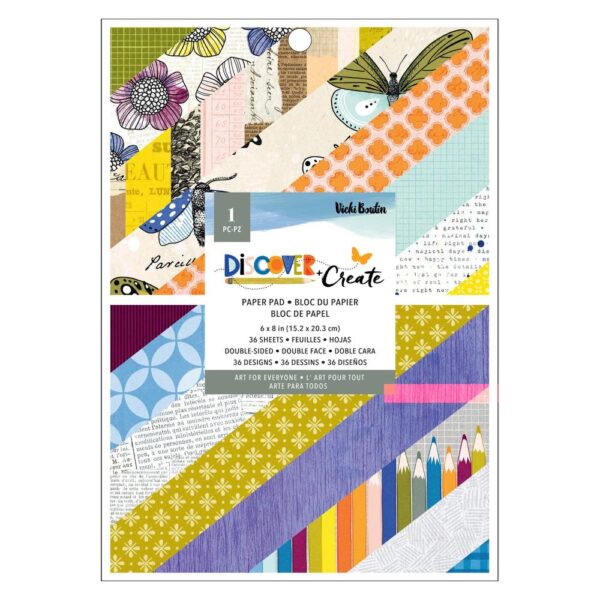 Vicki Boutin Discover + Create Paper Pad