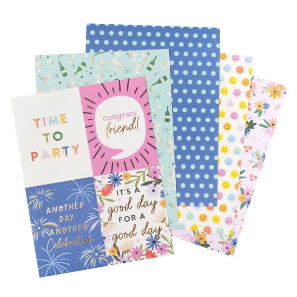 American Crafts Double-Sided Paper Pad - Life Of The Party - Image 3