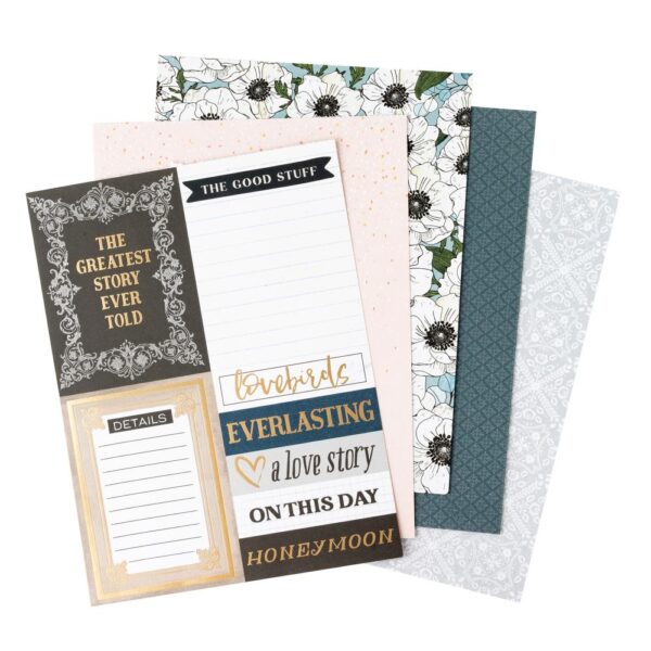 American Crafts Double-Sided Paper Pad - A Perfect Match - Image 3