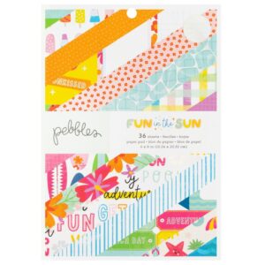 Pebbles Double-Sided Paper Pad - Fun In The Sun