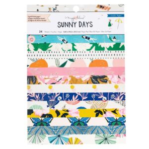 Crate Paper Single-Sided Card Making Pad - Maggie Holmes "Sunny Days"