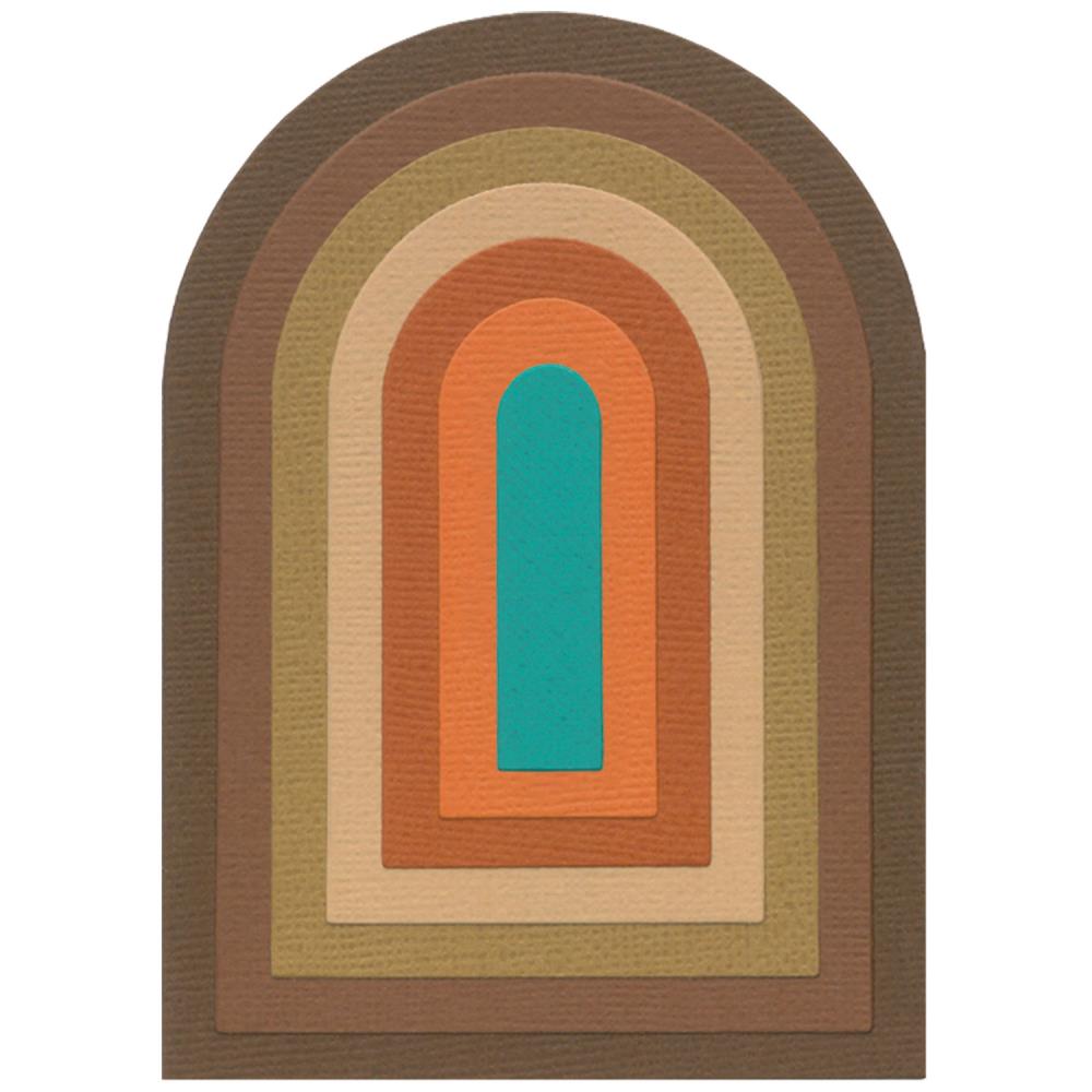 Sizzix Framelits 7PK Die Set - Tunnel Arches by Eileen Hull - Image 2