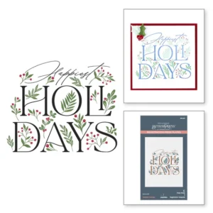Happiest Holidays Registration Press Plate Set
