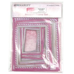 49 and Market Color Swatch: Blossom Frame Set