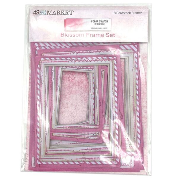 49 and Market Color Swatch: Blossom Frame Set
