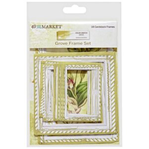 49 and Market Color Swatch: Grove Frame Set