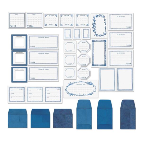 49 and Market Color Swatch: Inkwell Envelope Bits - Image 2