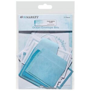49 and Market Color Swatch: Ocean Envelope Bits