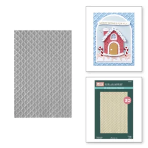 Waffle Cone 3D Embossing Folder
