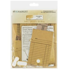 49 and Market Color Swatch: Toast Envelope Bits
