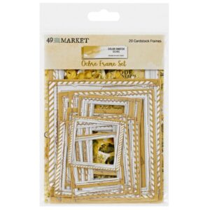 49 and Market Color Swatch: Ochre Frame Set