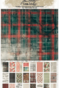 Tim Holtz® Idea-ology™ Paperie – Backdrops Christmas