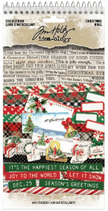 Tim Holtz® Idea-ology™ Paperie – Sticker Book Christmas