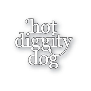 Poppystamps Craft Die – Hot Diggity Dog 2736