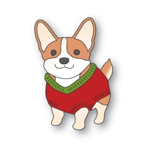 Poppystamps Craft Die – Happy Corgi 2756